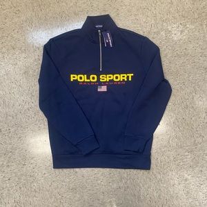 Polo Sport Ralph Lauren Fleece Pullover Size L Brand New